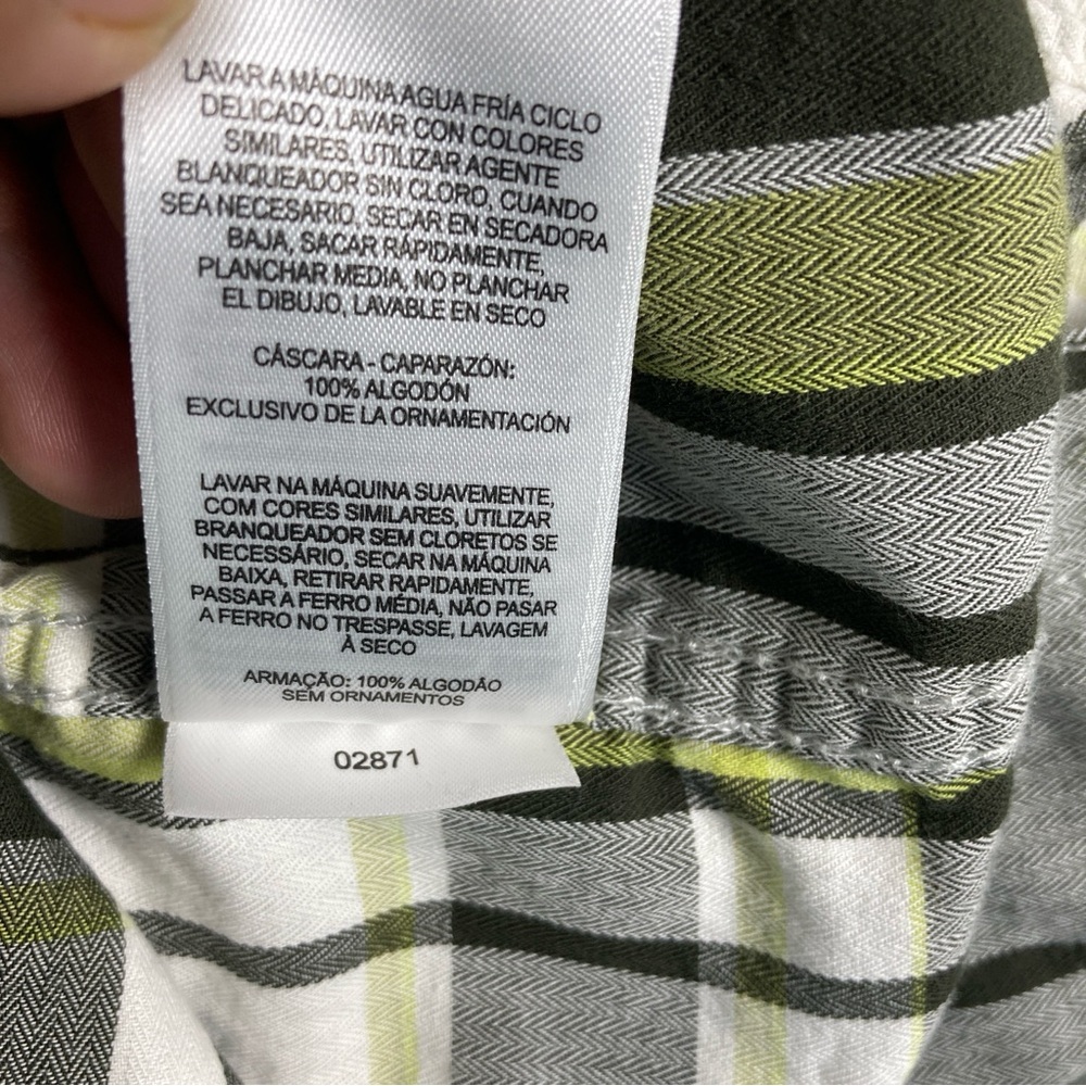 Columbia Sportswear Company Men's M Plaid Long Sleeve Button Down Shirt Cotton - Picture 13 of 16